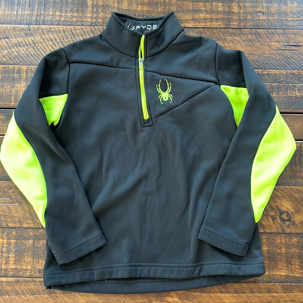 Spider Kids Quarter Zip Jacket